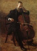 Thomas Eakins Play the Cello Spain oil painting artist